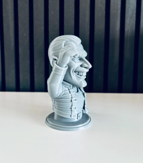 ESCULTURA DECORATIVA PRINTS PATRO- BUSTO FREDDIE MERCURY - 4