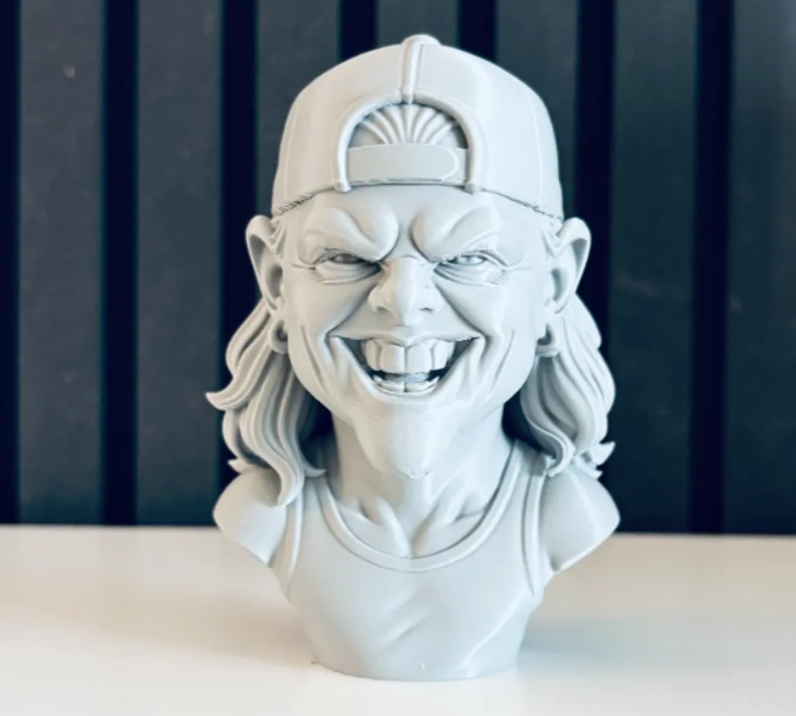 ESCULTURA DECORATIVA PRINTS PATRO- BUSTO LARS ULRICH - 1
