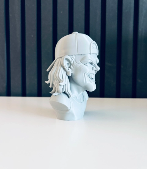 ESCULTURA DECORATIVA PRINTS PATRO- BUSTO LARS ULRICH - 5