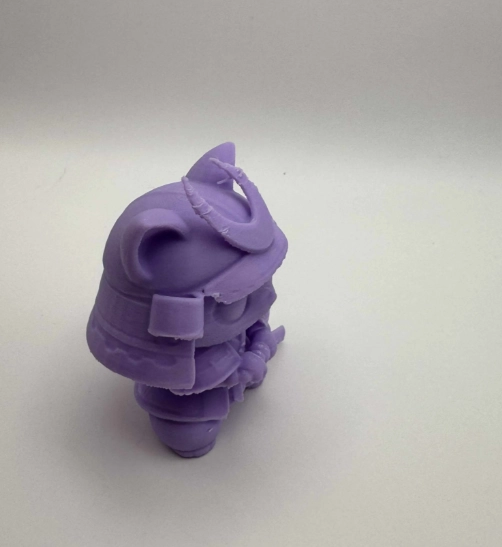FIGURA DECORATIVA PRINTS PATRO- GATITO SAMURAI - 4