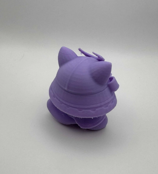FIGURA DECORATIVA PRINTS PATRO- GATITO SAMURAI - 5