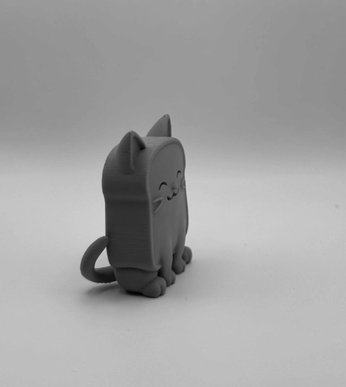 FIGURA DECORATIVA PRINTS PATRO- GATO TOSTADA - 6