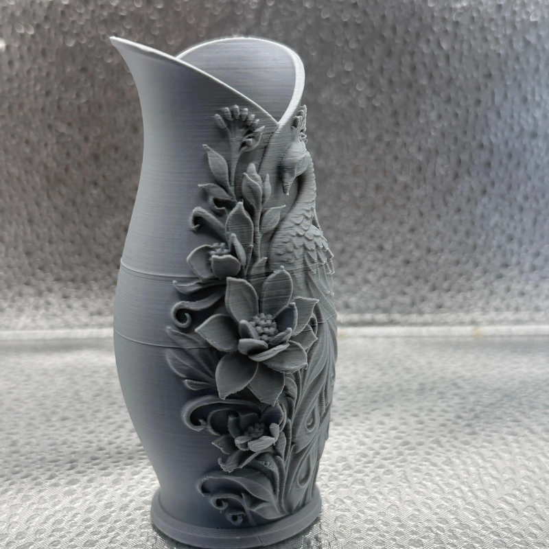 DECORACION ELEGANTE PRINTS PATRO - JARRON CELTA PAVO REAL - 1