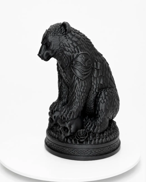 ESCULTURA ELEGANTE PRINTS PATRO- OSO NECRO - 4