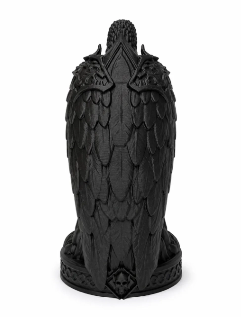 ESCULTURA ELEGANTE PRINTS PATRO- BUITRE NECRO - 5