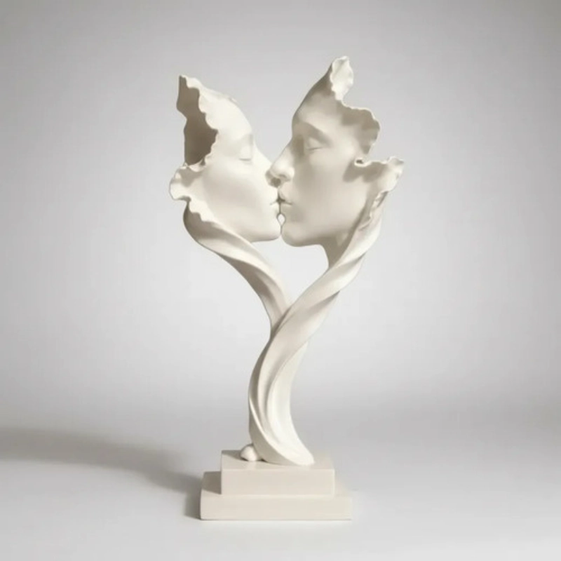 ESCULTURA ELEGANTE PRINTS PATRO - BESO FLORECIDO - 1