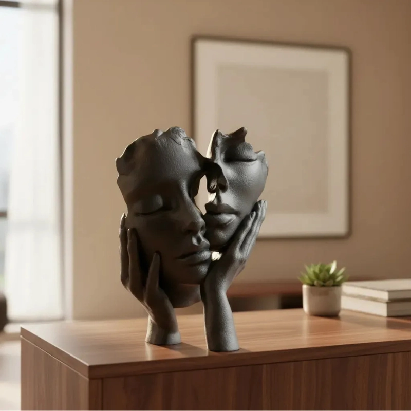 ESCULTURA ELEGANTE PRINTS PATRO - ABRAZO ETE REO - 4
