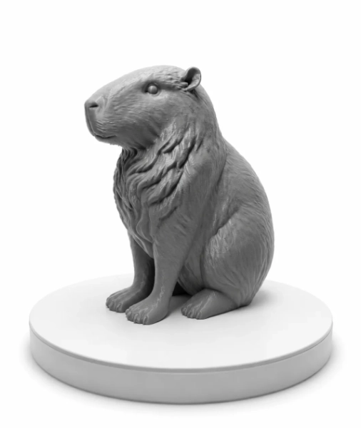 ESCULTURA DECORATIVA PRINTS PATRO-  SIR CAPIBARA - 1