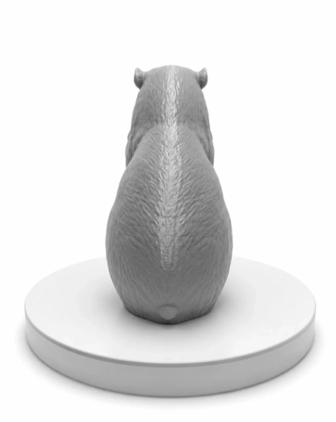 ESCULTURA DECORATIVA PRINTS PATRO-  SIR CAPIBARA - 5