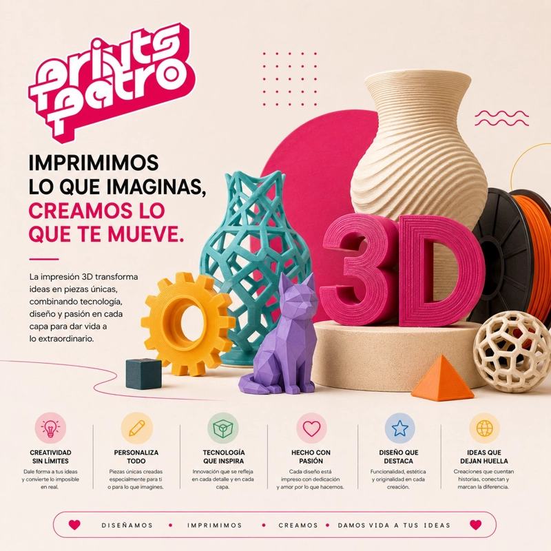 ESCULTURA ELEGANTE PRINTS PATRO - MINIMALISTA DANZANTE - 5