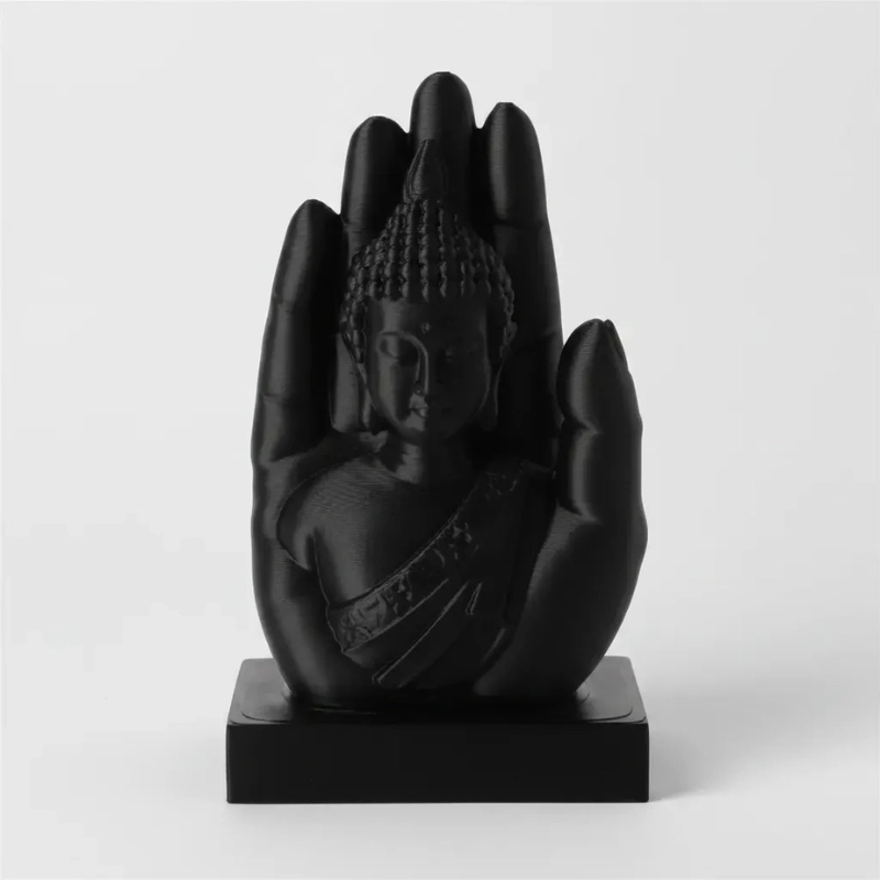 ESCULTURA ELEGANTE PRINTS PATRO - MANO DE BUDA - 1