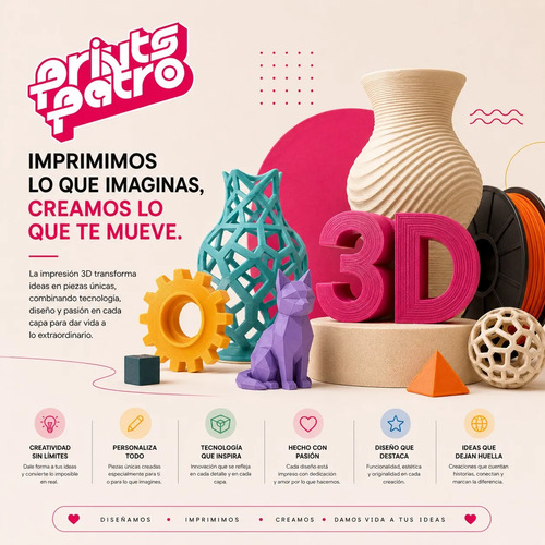 ESTANTERIA DECORATIVA PRINTS PATRO - MANO REALISTA - 5
