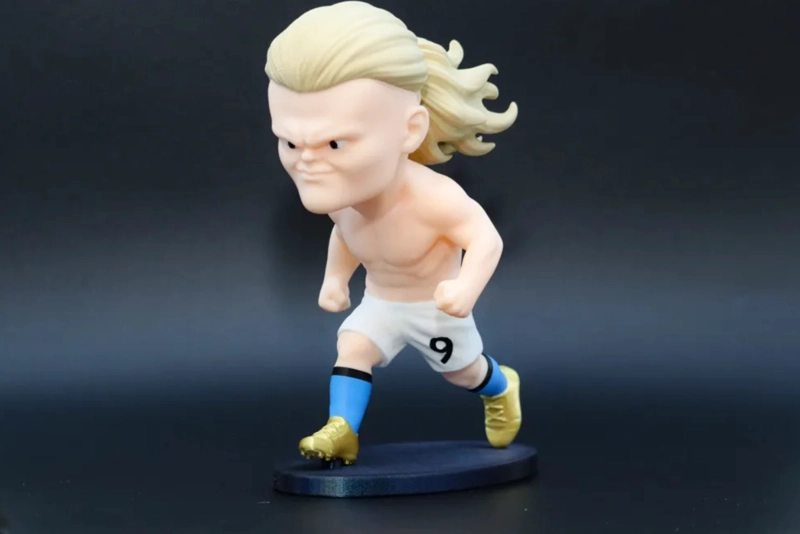 FIGURA DE FUTBOL PRINTS PATRO DE HAALAND - 1