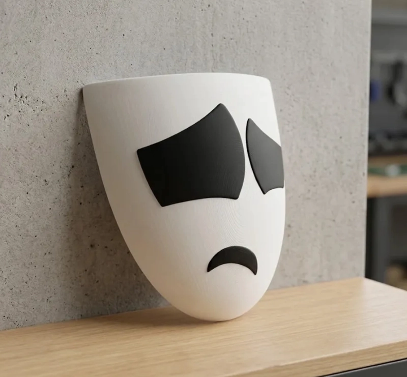 MASCARA CIRCO DIGITAL PRINTS PATRO PERSONAJE GANGLE - 3