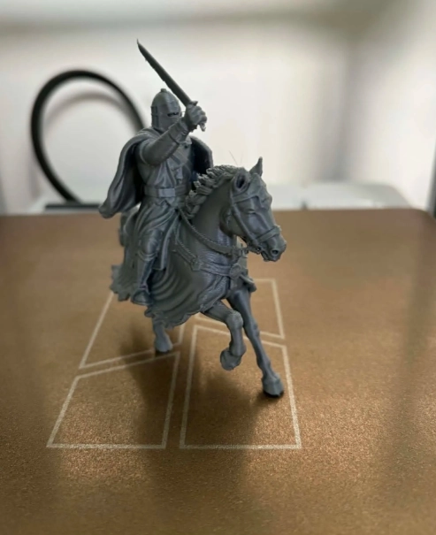 ESCULTURA DECORATIVA PRINTS PATRO- CABALLERO MEDIEVAL - 2
