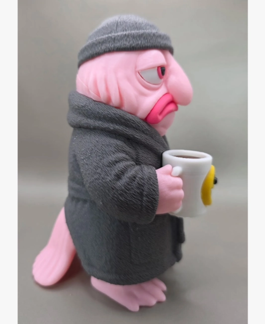 FIGURA DECORATIVA PRINTS PATRO- BLOBFISH MADRUGADOR - 3