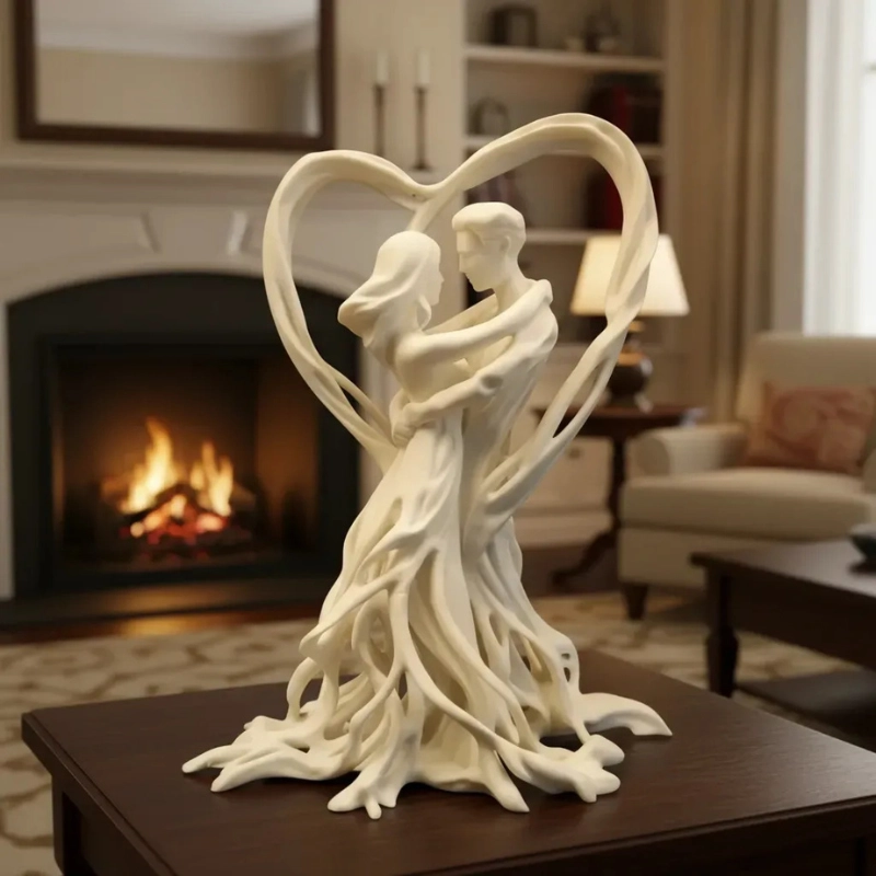 FIGURA DECORATIVA PRINTS PATRO- AMOR ETERNO - 2