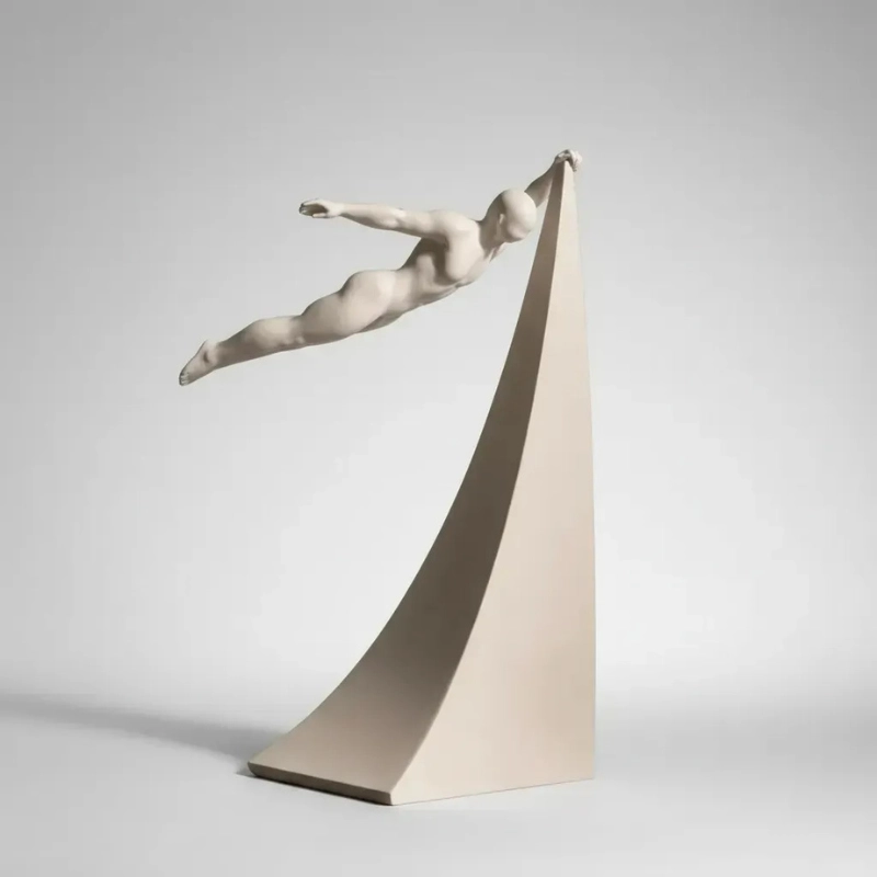 ESCULTURA ELEGANTE PRINTS PATRO - EL ULTIMO AGARRE - 1
