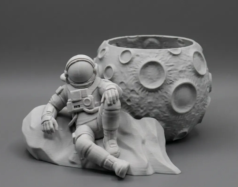 MACETERO PRINTS PATRO- ASTRONAUTA EN LA LUNA - 2