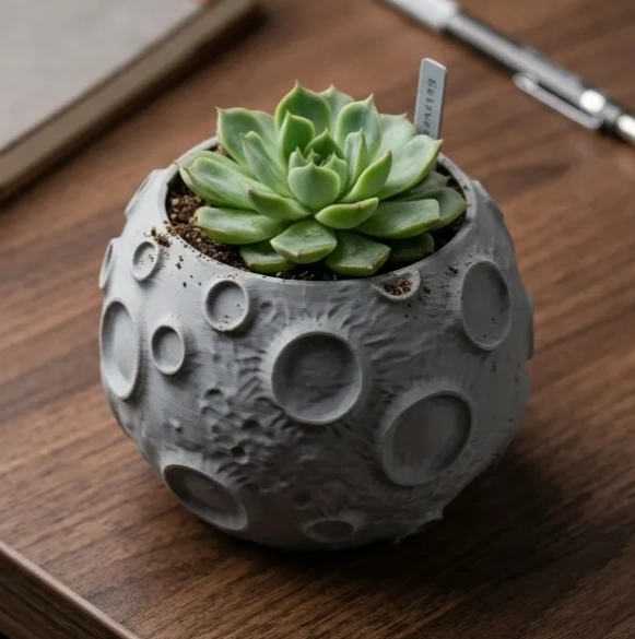 MACETERO PRINTS PATRO- SUPERFICIE LUNAR - 1