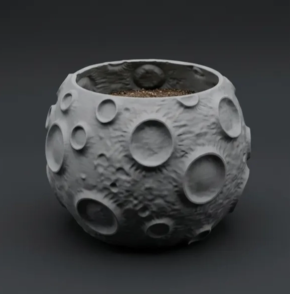 MACETERO PRINTS PATRO- SUPERFICIE LUNAR - 2