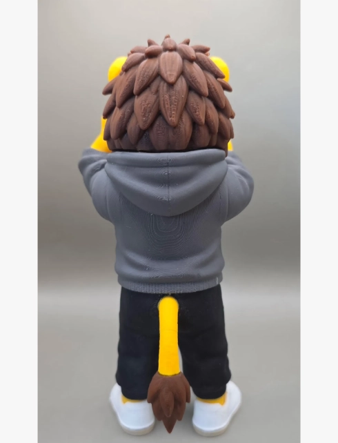FIGURA DECORATIVA PRINTS PATRO- LEON COOL - 4