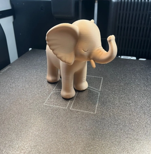 FIGURA DECORATIVA PRINTS PATRO- ELEFANTE AGRADABLE - 2