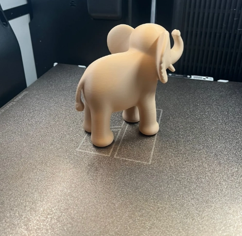 FIGURA DECORATIVA PRINTS PATRO- ELEFANTE AGRADABLE - 3
