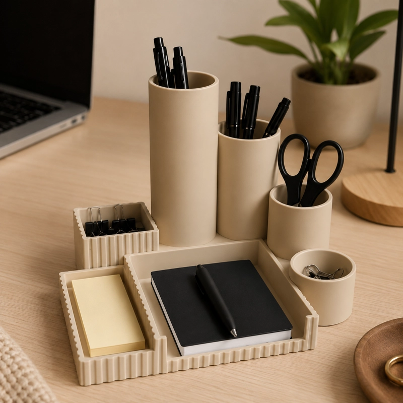 ORGANIZADOR DE ESCRITORIO PRINTS PATRO MINIMALISTA - 3