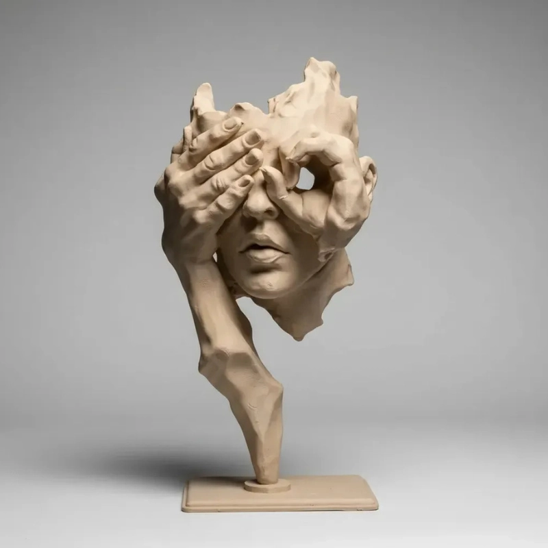 FIGURA DECORATIVA PRINTS PATRO - FRAGMENTOS DE PERCEPCION - 1