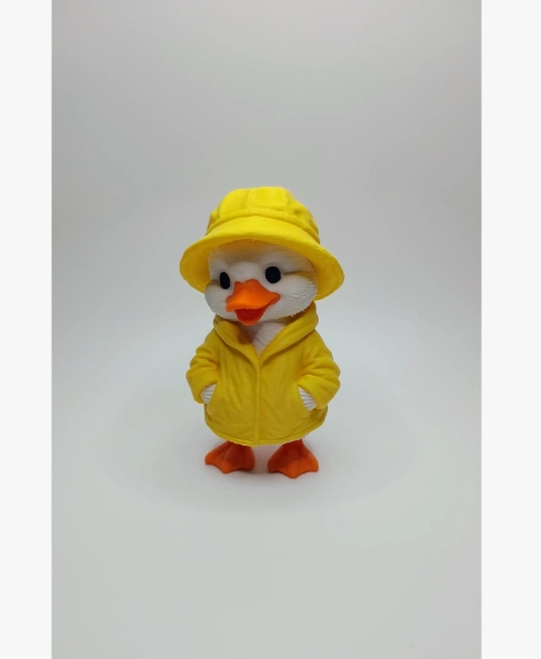 FIGURA DECORATIVA PRINTS PATRO- PATITO DE LLUVIA - 2
