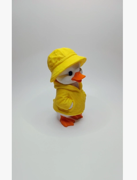 FIGURA DECORATIVA PRINTS PATRO- PATITO DE LLUVIA - 3