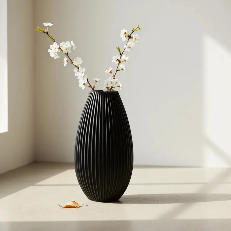 DECORACION ELEGANTE PRINTS PATRO - ESTILO VASE MODERNO - 3