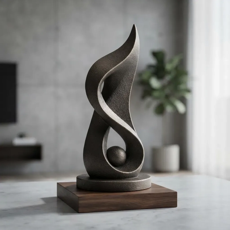 ESCULTURA ELEGANTE PRINTS PATRO - FLUJO INFINITO - 1