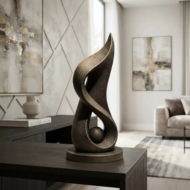 ESCULTURA ELEGANTE PRINTS PATRO - FLUJO INFINITO - 2