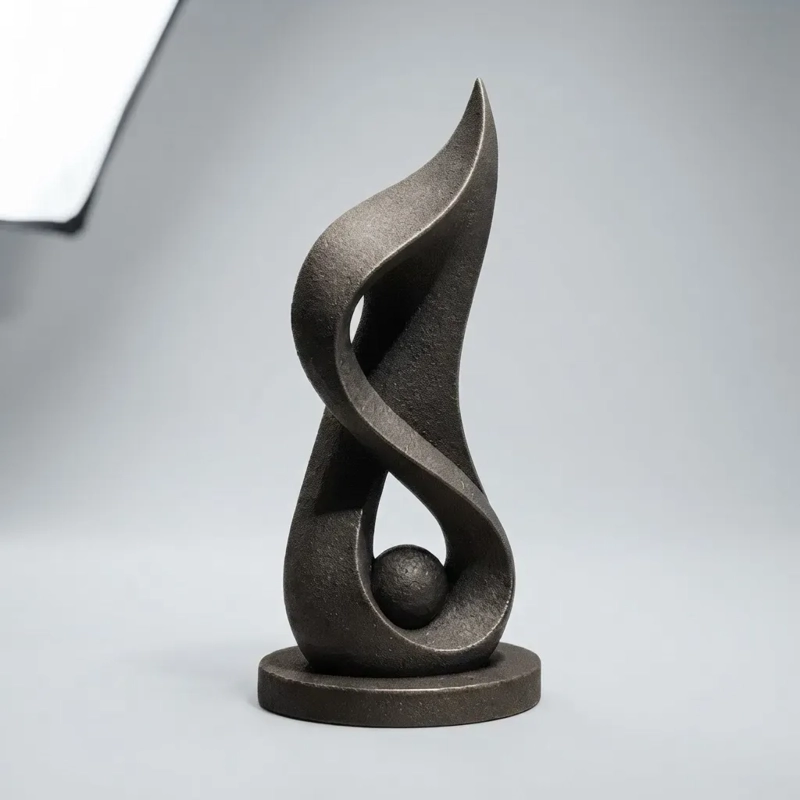 ESCULTURA ELEGANTE PRINTS PATRO - FLUJO INFINITO - 3