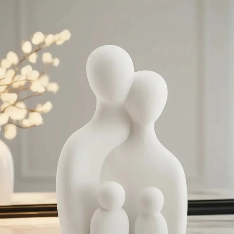 DECORACION ELEGANTE PRINTS PATRO - ESTILO FAMILIA DE CUATRO - 1