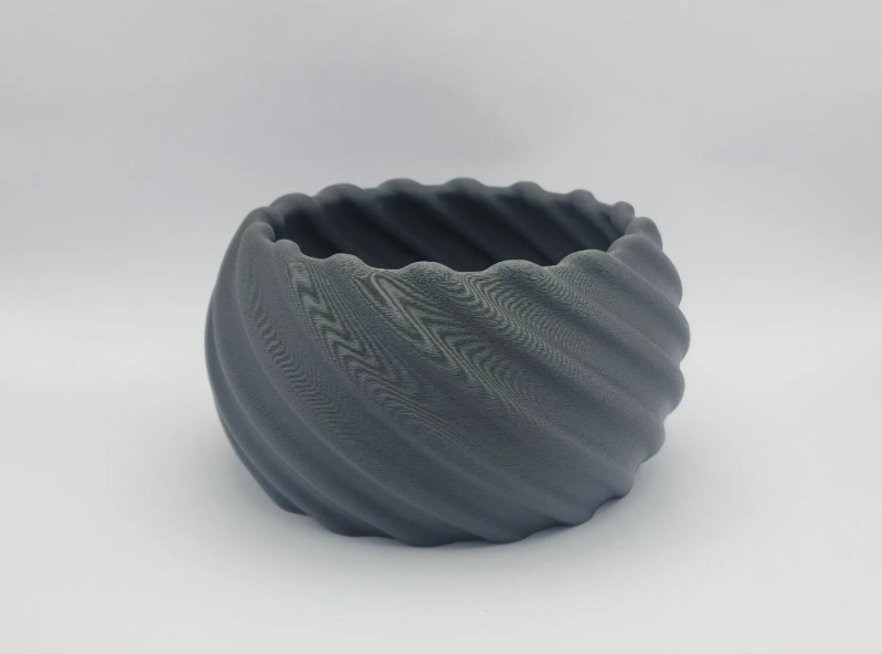 DECORACION HOGAR PRINTS PATRO - MACETA ESPIRAL MODERNA - 1