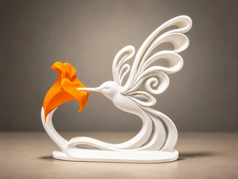 Escultura Elegante Prints Patro - Danza del Colibrí - 1