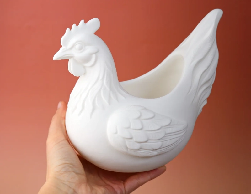 MACETERO PRINTS PATRO- GALLINA RUSTICA - 2