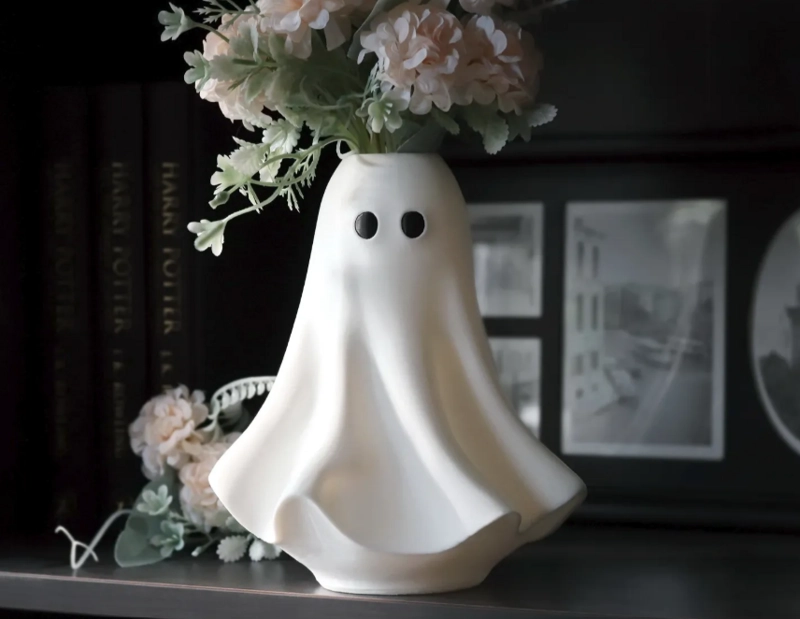JARRON DECORATIVO PRINTS PATRO DE FANTASMA - 2
