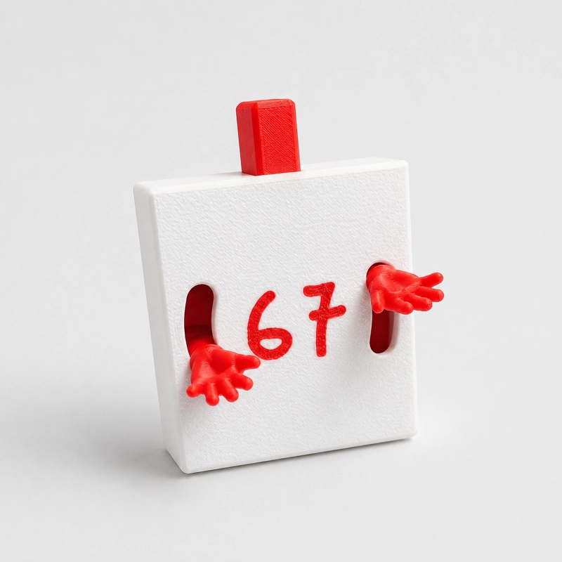 FIDGET TOY SIX SEVEN 67 - 1
