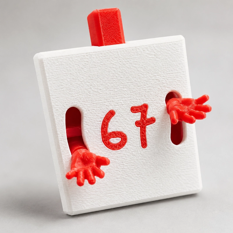 FIDGET TOY SIX SEVEN 67 - 2