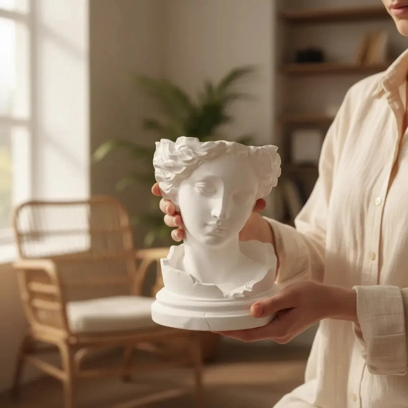Escultura Elegante Prints Patro - Estilo Diosa Rota - 2