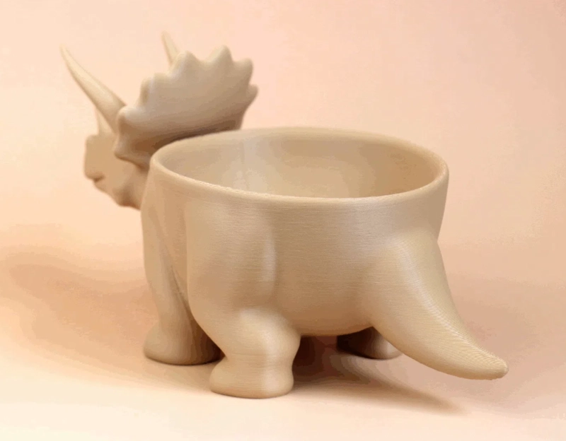 MACETERO DECORATIVO PRINTS PATRO- TRICERATOPS - 3