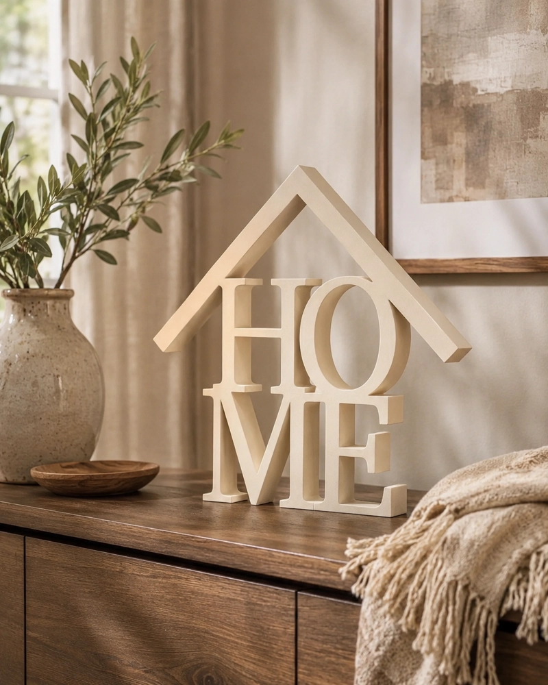 DECORACION ELEGANTE PRINTS PATRO - ADORNO DECORATIVO HOME BEIGE - 2