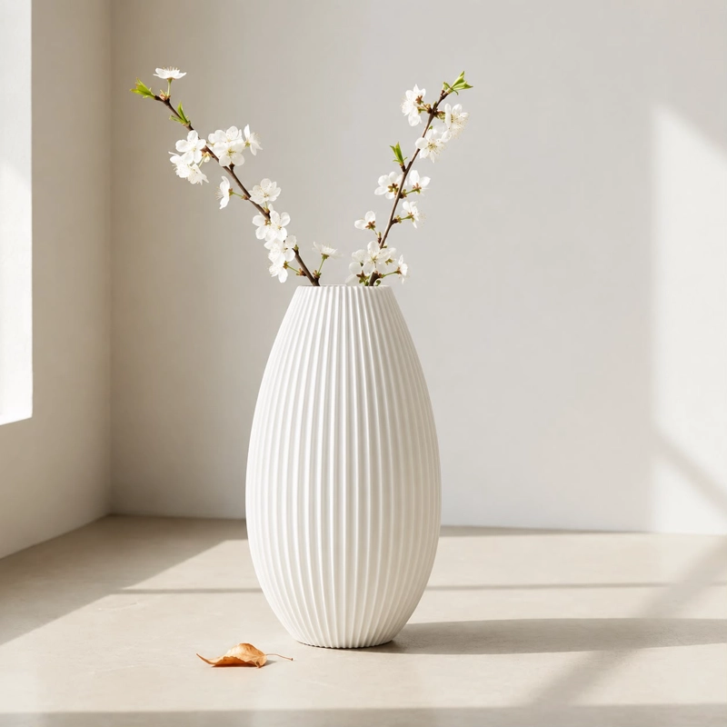 DECORACION ELEGANTE PRINTS PATRO - ESTILO VASE MODERNO - 1