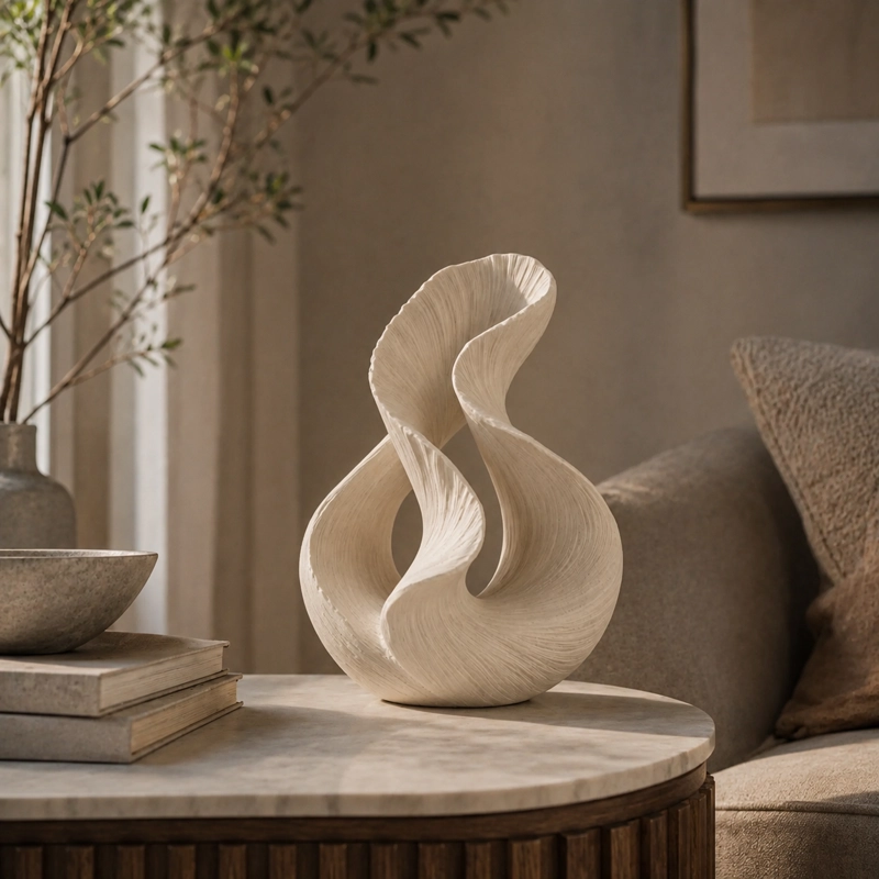 ESCULTURA ELEGANTE PRINTS PATRO - ESTILO DOBLE FLUJO BEIGE - 4