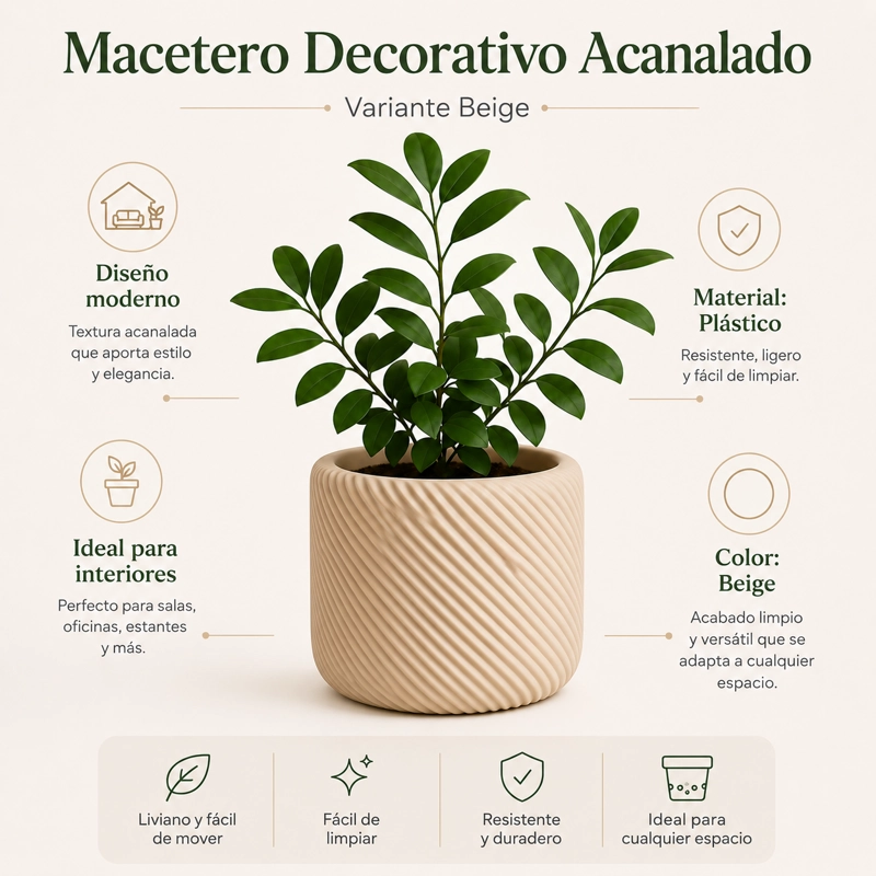 MACETERO CON DISEÑO ECOLOGICO - 2