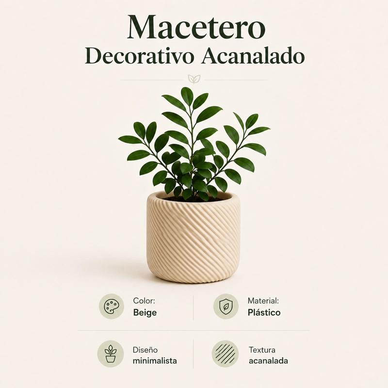 MACETERO CON DISEÑO ECOLOGICO - 4